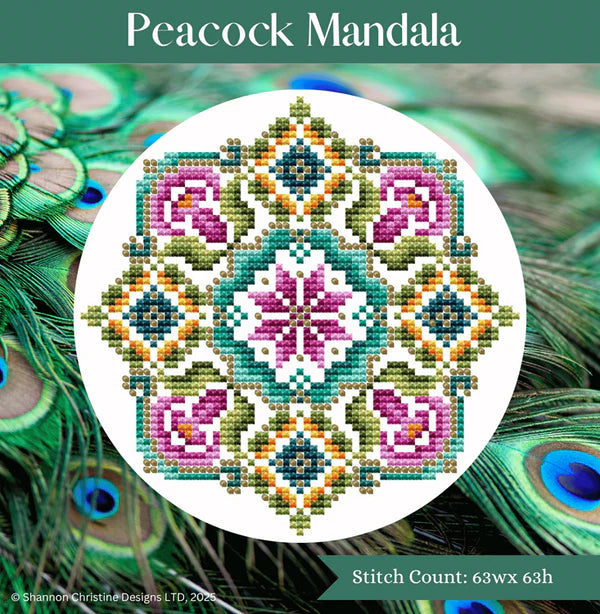 Peacock Mandala - Shannon Christine Designs