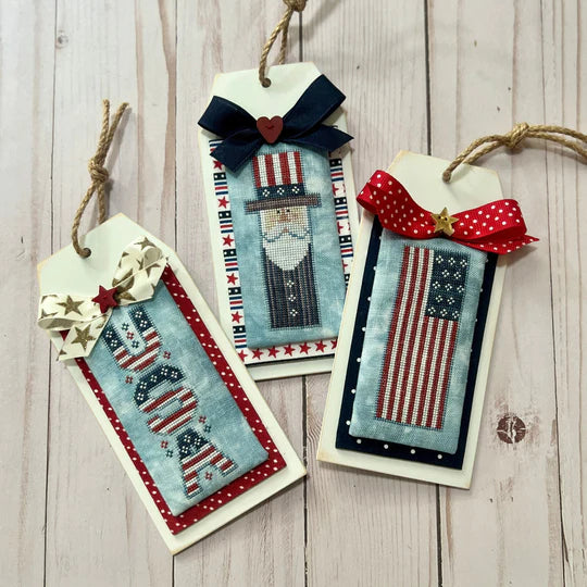 Patriotic Tags - Dirty Annie's