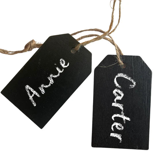 Chalkboard Tags - Dirty Annies