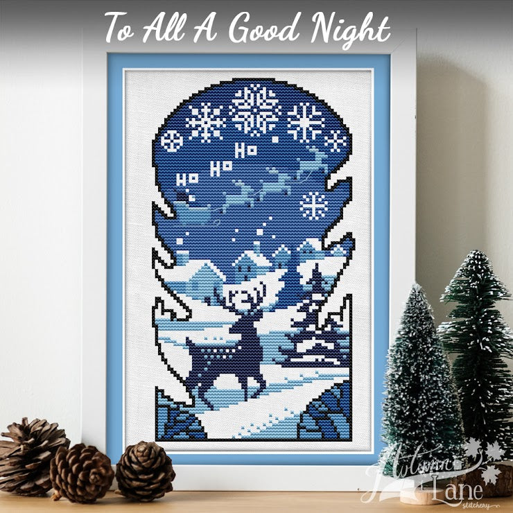 To All A Good Night - Autumn Lane Stitchery