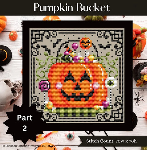 Pumpkin Bucket - Shannon Christine Designs