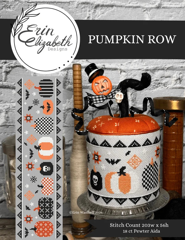 Pumpkin Row - Erin Elizabeth Designs