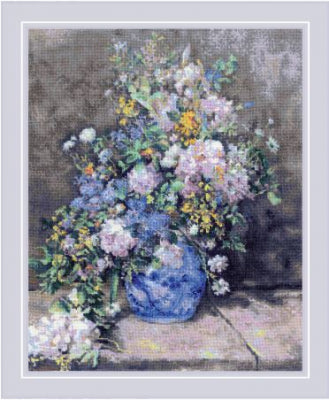 Spring Bouquet After P.A. Renoir's Painting - Riolis