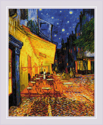 Cafe Terrance At Night: Van Gogh - Riolis