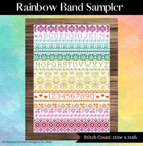 Rainbow Band Sampler - Shannon Christine Designs