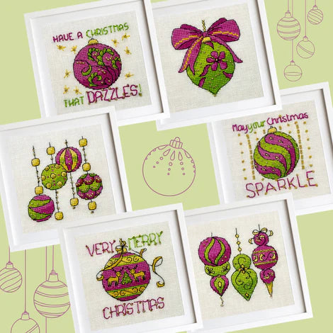 Raspberry & Lime Mini Patterns - Faby Reilly Designs