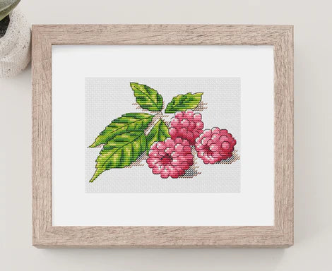 Raspberry - Artmishka Cross Stitch – Half Moon Stitchery