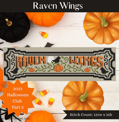 Raven Wings: 2023 Halloween Club Part 5 - Shannon Christine Designs