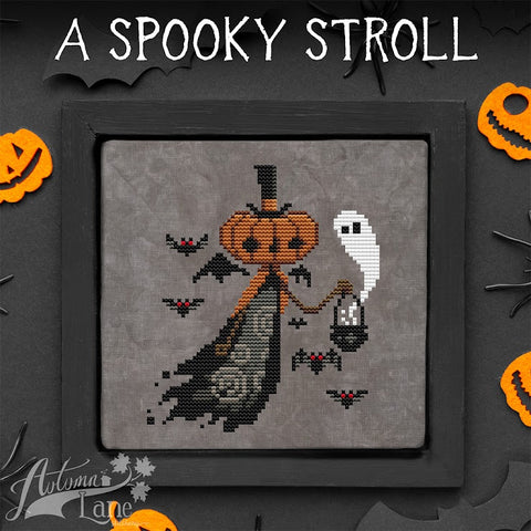 A Spooky Stroll - Autumn Lane Stitchery