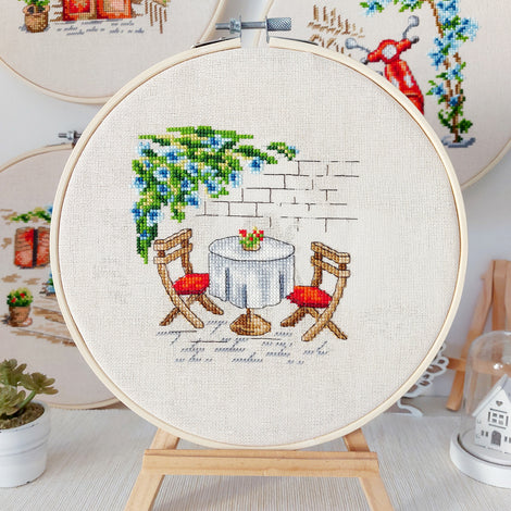 Roman Cafe - Artmishka Cross Stitch