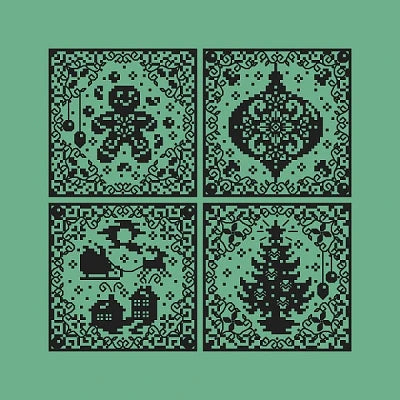 Christmas Silhouette Ornaments - Shannon Christine Designs