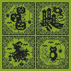 Halloween Silhouette Ornaments - Shannon Christine Designs