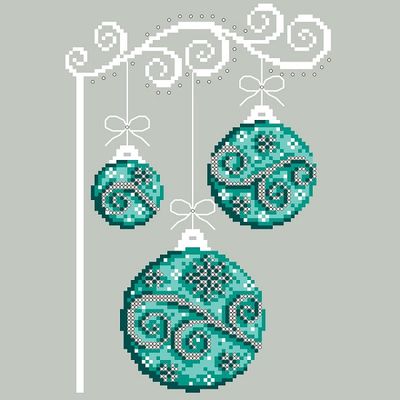 Wintery Teals - Shannon Christine Designs