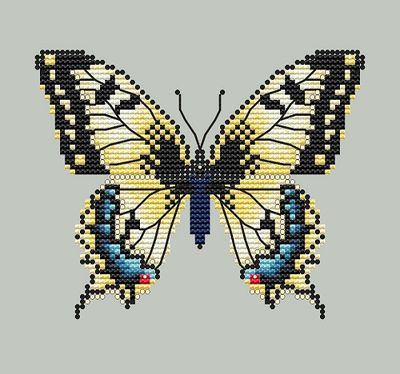 Yellow Swallowtail Butterfly - Shannon Christine Designs