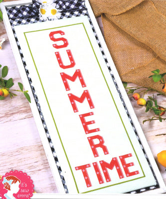 Simply Signs #3: Summer Time -  It's Sew Emma