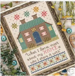 Home Town Neighborhood: Quilt Star House -  It's Sew Emma