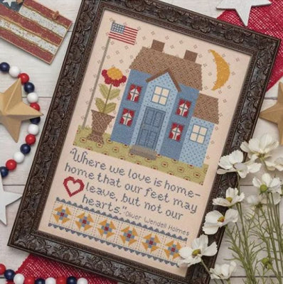 Home Town Neighborhood: Flag House -  It's Sew Emma