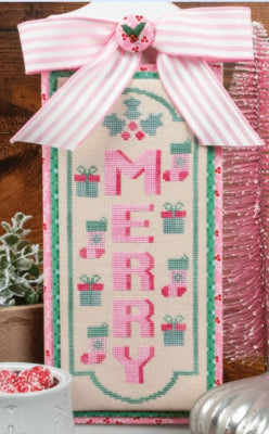 Mini Simply Signs #6: Merry -  It's Sew Emma