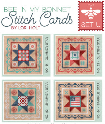 Stitch Cards: Set U -  It's Sew Emma