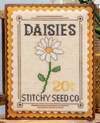 January Daisies: Seed Packet Series -  It's Sew Emma