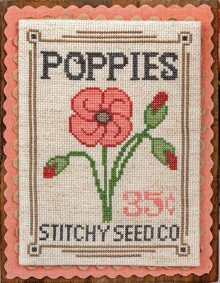 May Poppies: Seed Packet Series -  It's Sew Emma