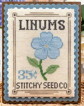 October Linums: Seed Packet Series -  It's Sew Emma