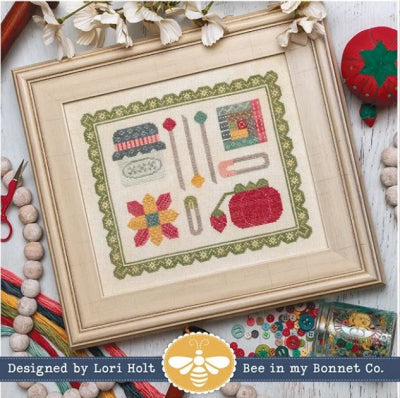 The Quilting Bee Cross Stitch Club: Pins & Pincushions -  It's Sew Emma