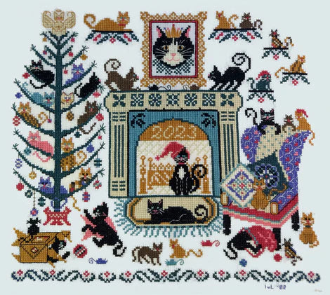 Santa's Kitties - Tempting Tangles