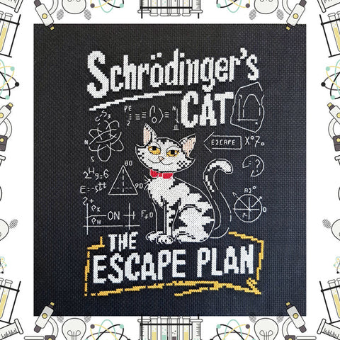 Schrodinger's Cat - Artmishka Cross Stitch