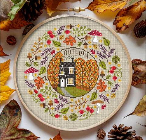 Seasonal Circles: Autumn  - Little Dove Designs