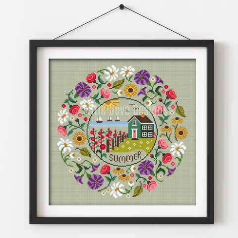 Seasonal Circles: Summer - Little Dove Designs