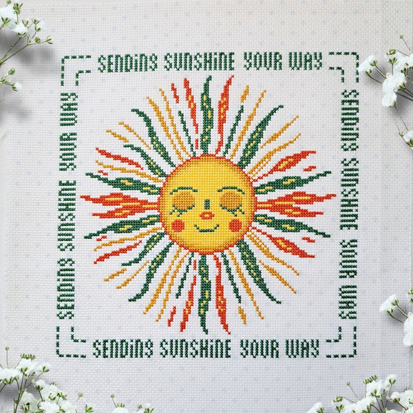 Sending Sunshine - Artmishka Cross Stitch