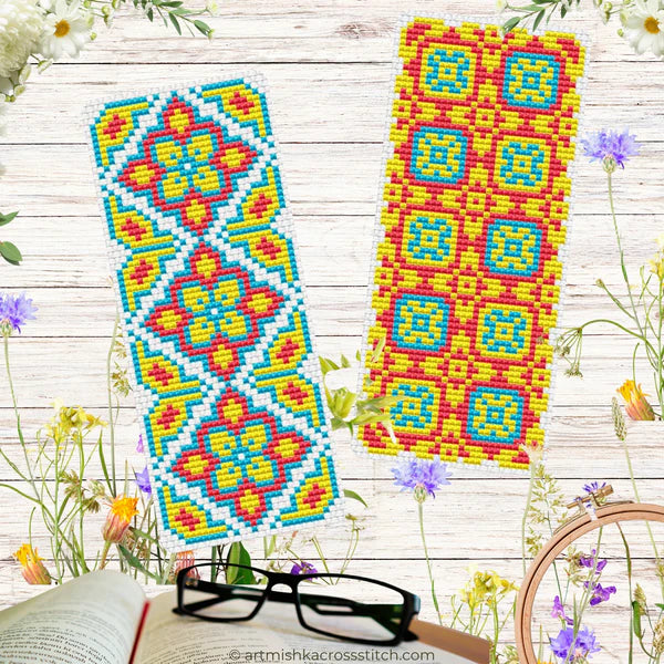 Sicilian Bookmarks - Artmishka Cross Stitch
