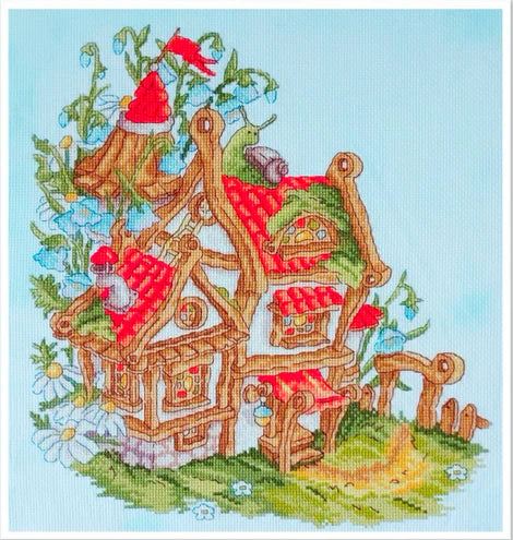 Snail's Cottage - Artmishka Cross Stitch