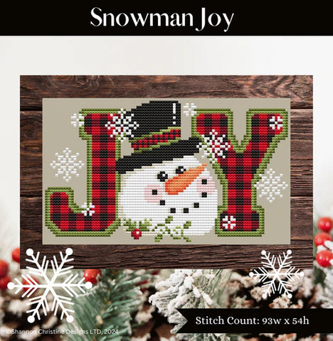 Snowman Joy - Shannon Christine Designs
