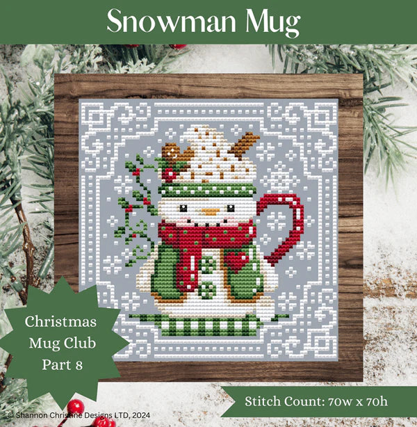 Snowman Mug - Shannon Christine Designs