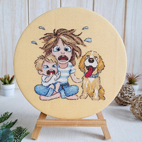 Some Days Are Just Not... - Artmishka Cross Stitch