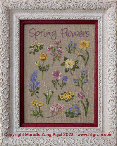 Spring Flowers - Filigram