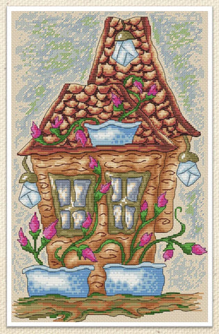 Spring Cottage - Artmishka Cross Stitch