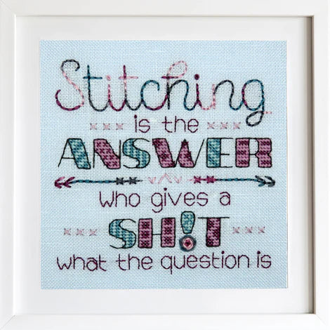 Stitching Is The Answer - Faby Reilly Designs