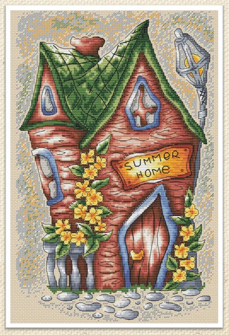 Summer Cottage - Artmishka Cross Stitch