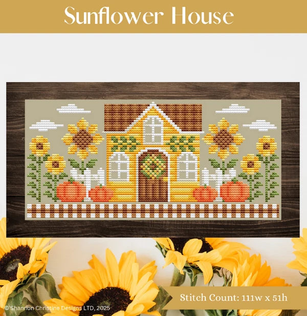 Sunflower House - Shannon Christine Designs
