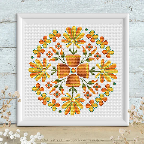 Sun In A Pot  - Artmishka Cross Stitch
