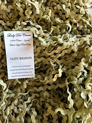 Olive Branch Rick Rack - Lady Dot Creates
