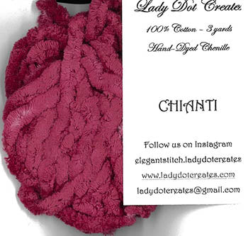 Chianti Chenille - Lady Dot Creates
