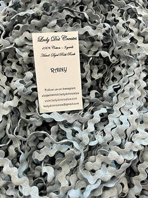 Rainy Rick Rack - Lady Dot Creates
