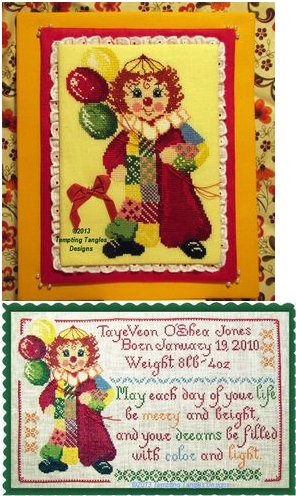 Sweet Calico Clown - Tempting Tangles