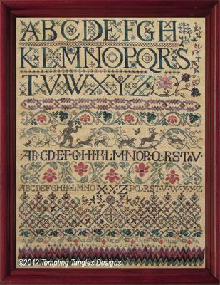 Giovanni's Alphabet - Tempting Tangles