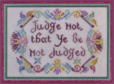 Judge Not - Tempting Tangles