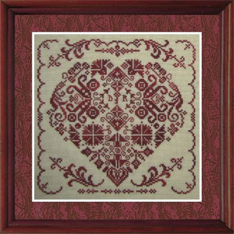 Key To My Heart: Quaker Monochrome - Tempting Tangles